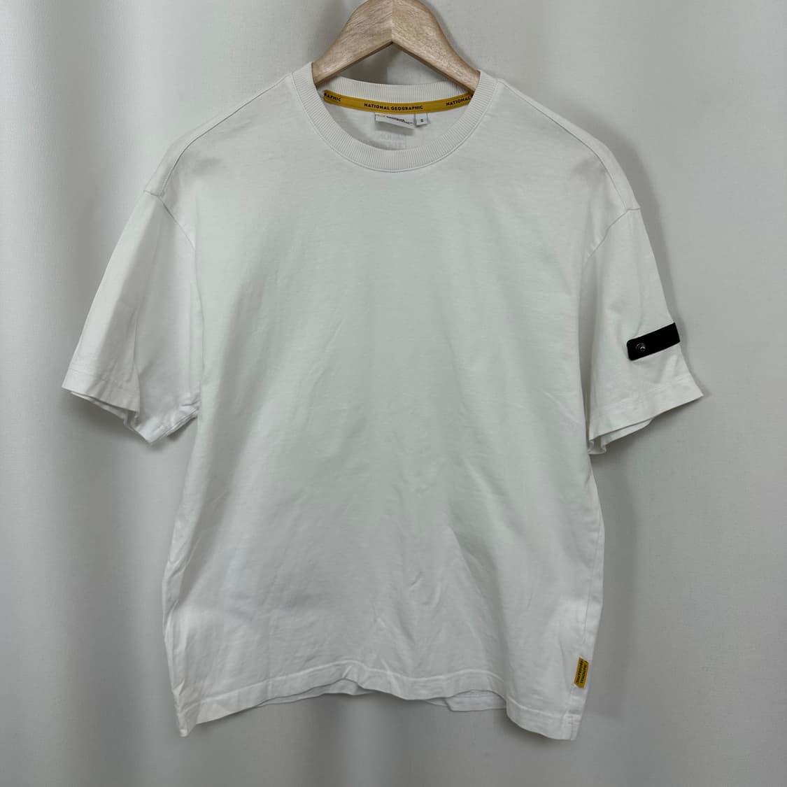 네셔널지오그래픽 공용 반팔티 화이트 S  CZ 상품이미지1
