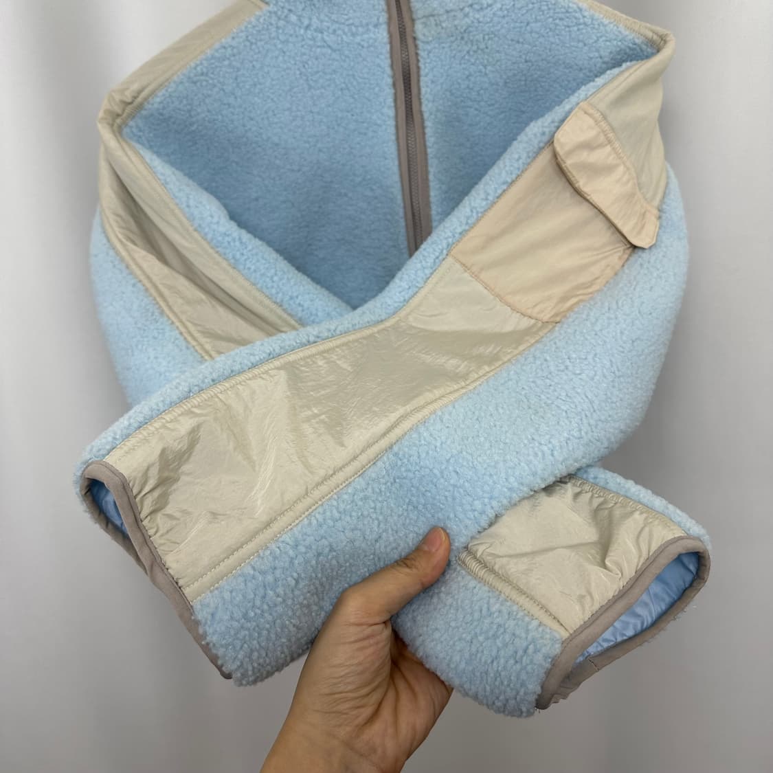 조던 여자 뽀글이 크롭 후드티 L  UO 상품이미지6