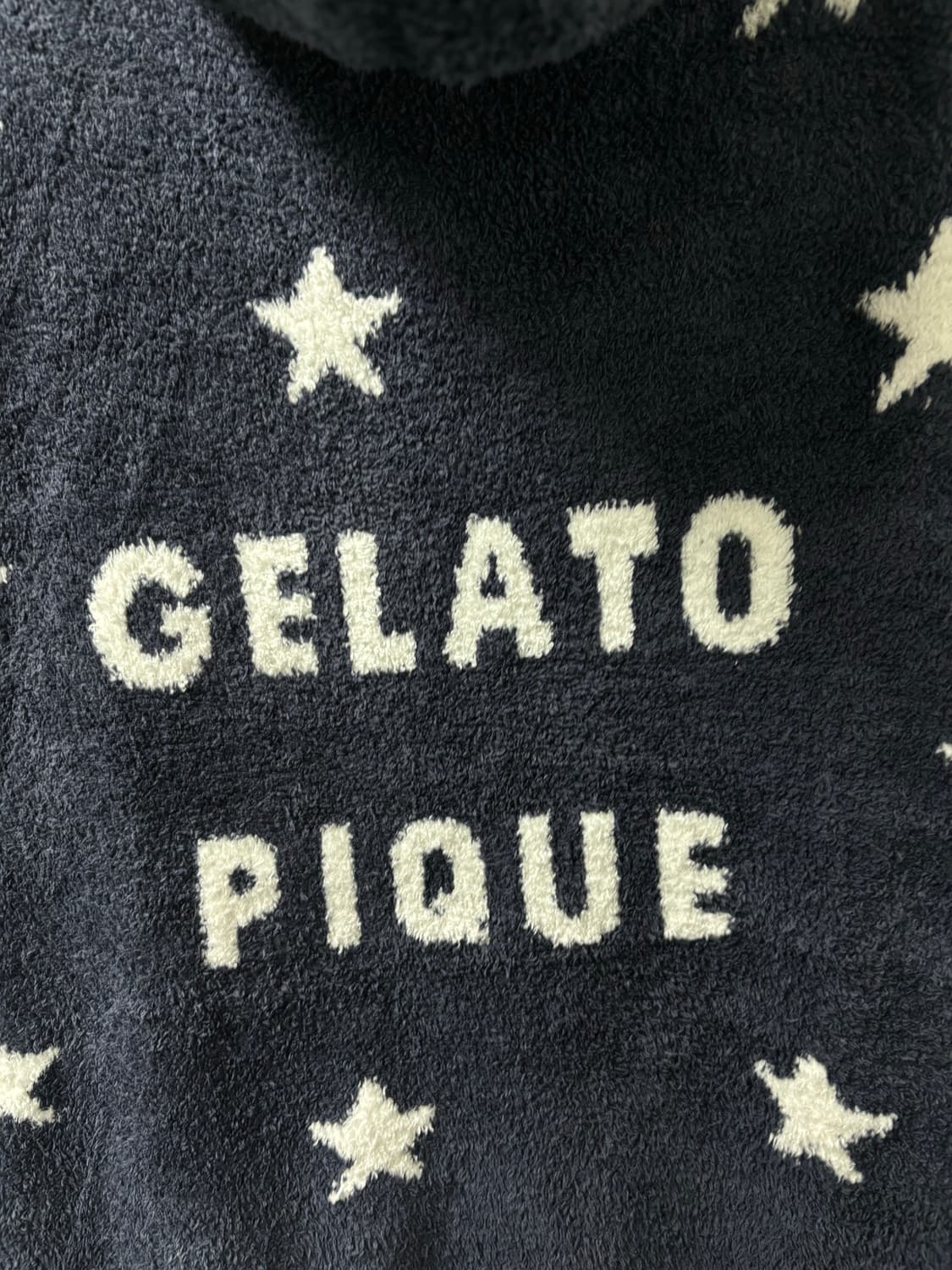  Star Print Fleece Over Fit Hoodie Zip U 상품이미지9