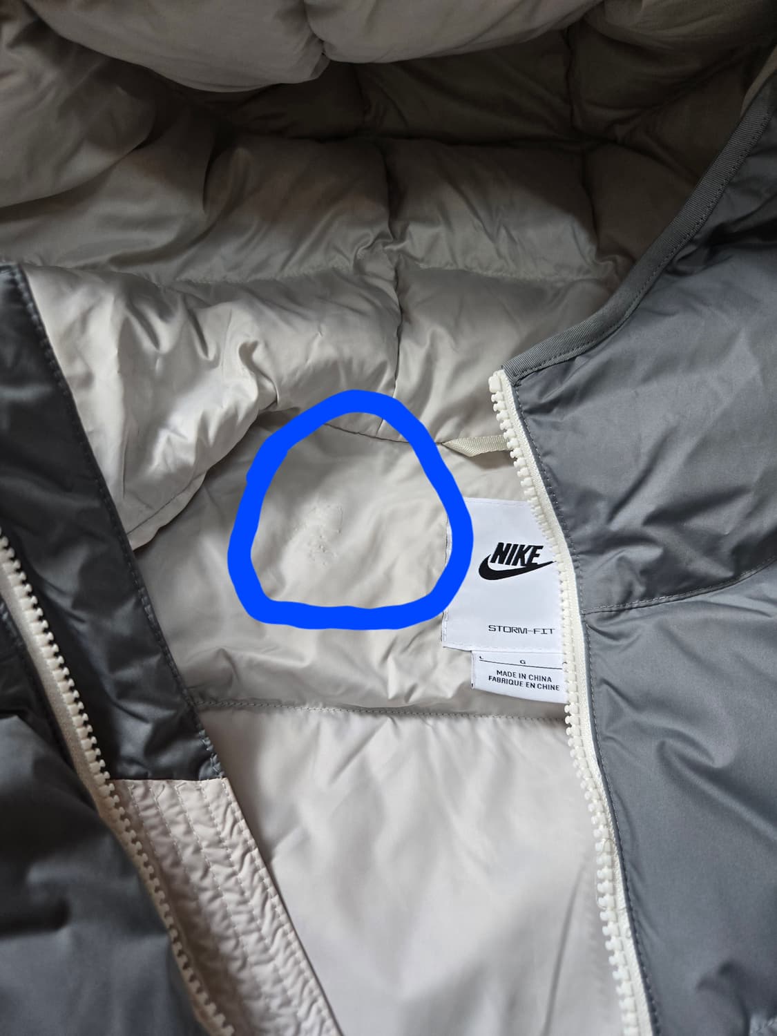 나이키 남성 윈드러너 다운 패딩 상품이미지9