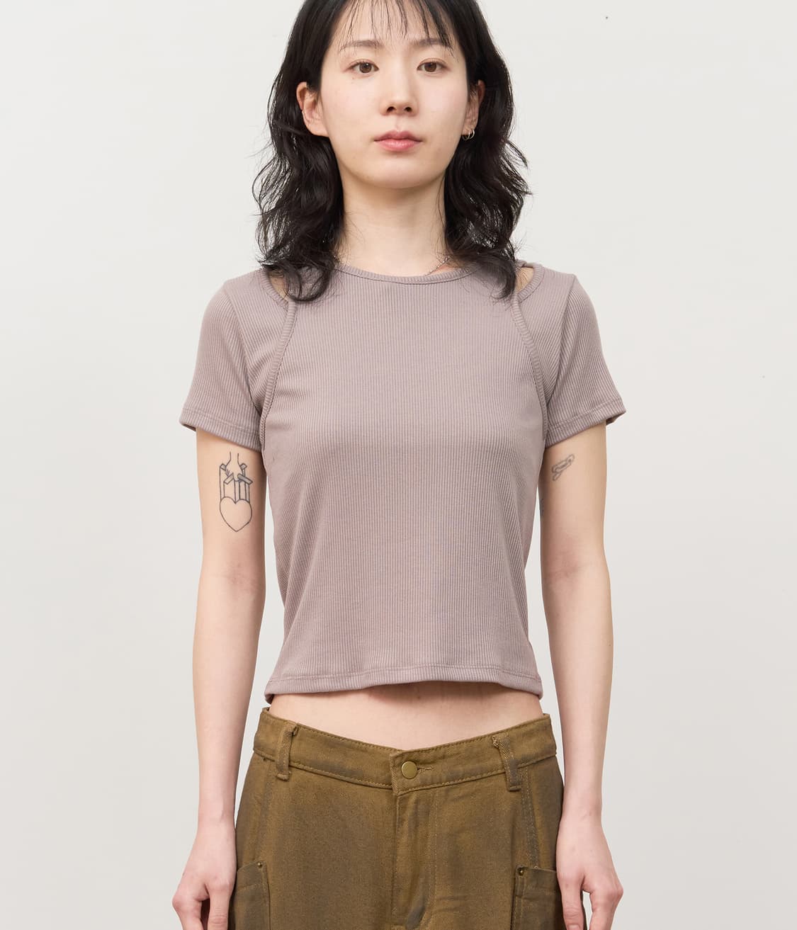 하이파이펑크 HIFIFNK 레이어티 그레이 상품이미지1