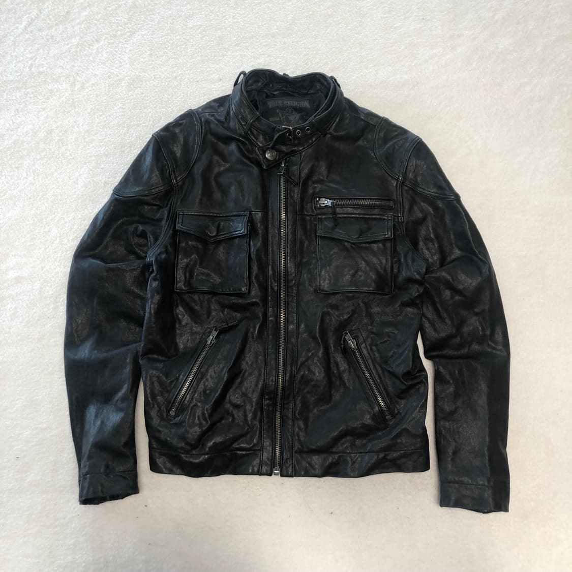 트루릴리전 에디슬리먼 레더자켓  상품이미지1