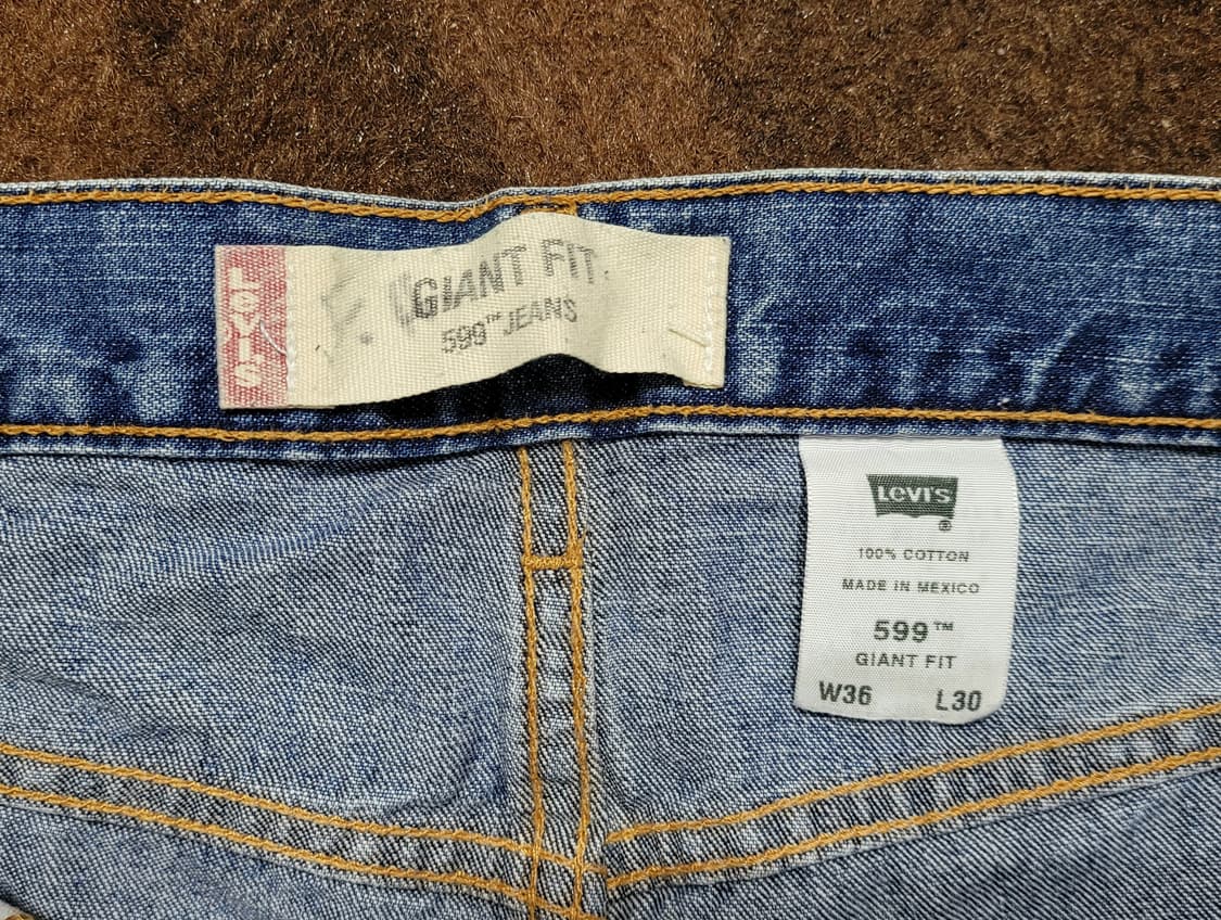 리바이스 와이드핏 599 (36/30) 상품이미지7