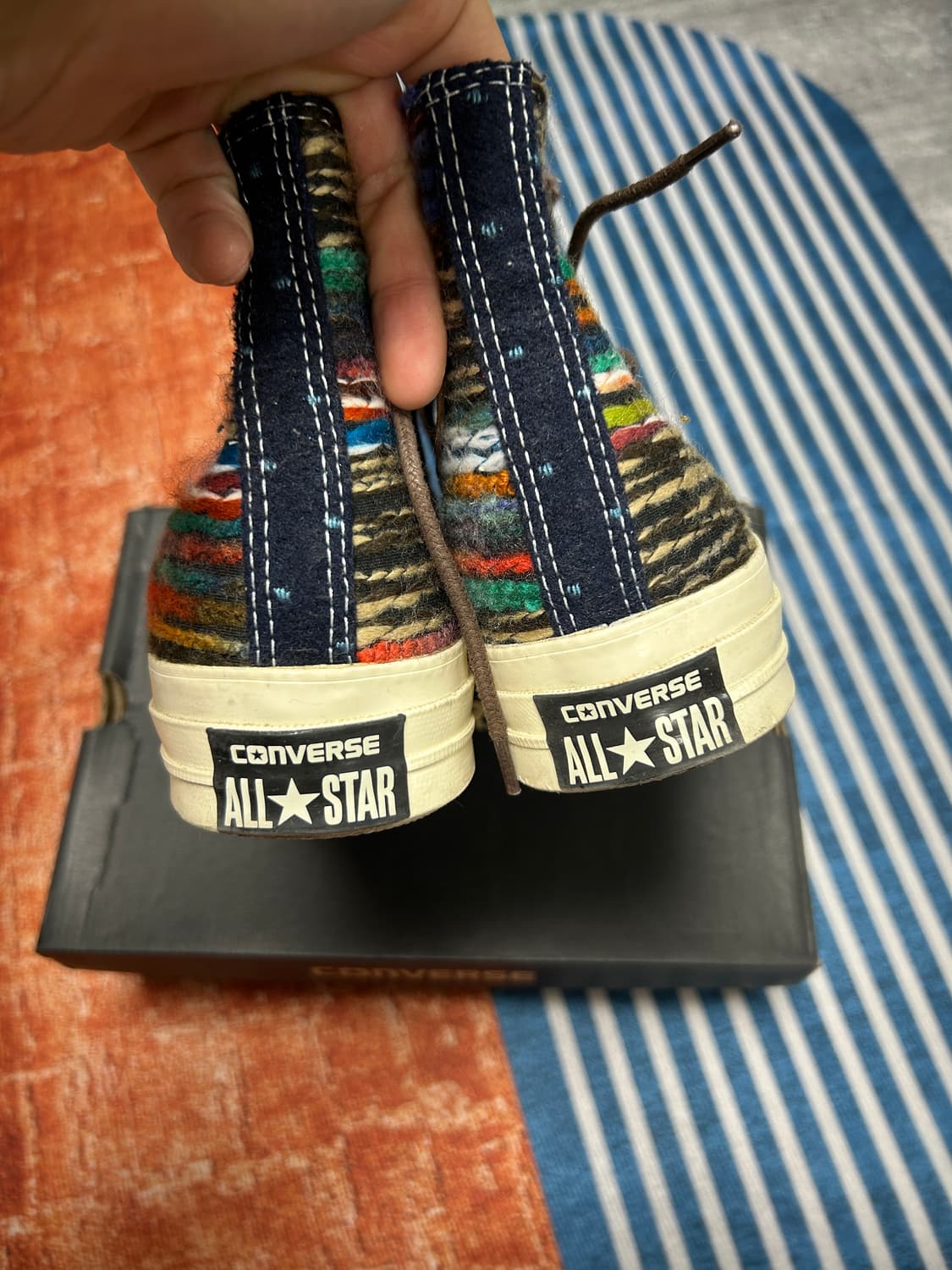 컨버스 1970s 니트 하이탑 260mm 상품이미지3