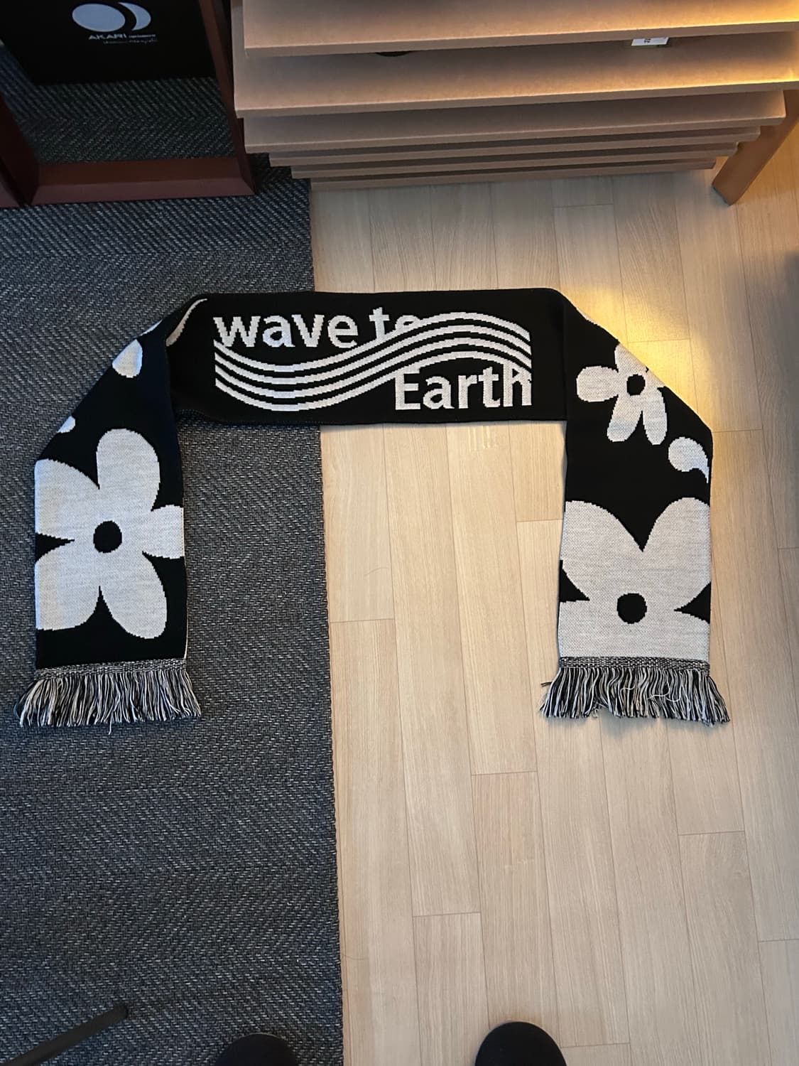 Wavetoearth 웨이브투어스 굿즈 머플러 상품이미지1