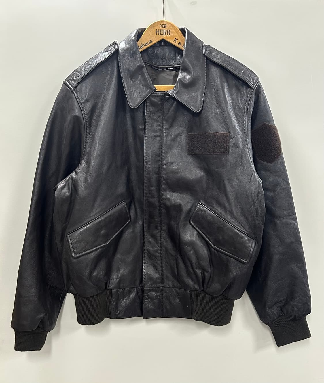 플라이트 가죽 자켓 상품이미지1