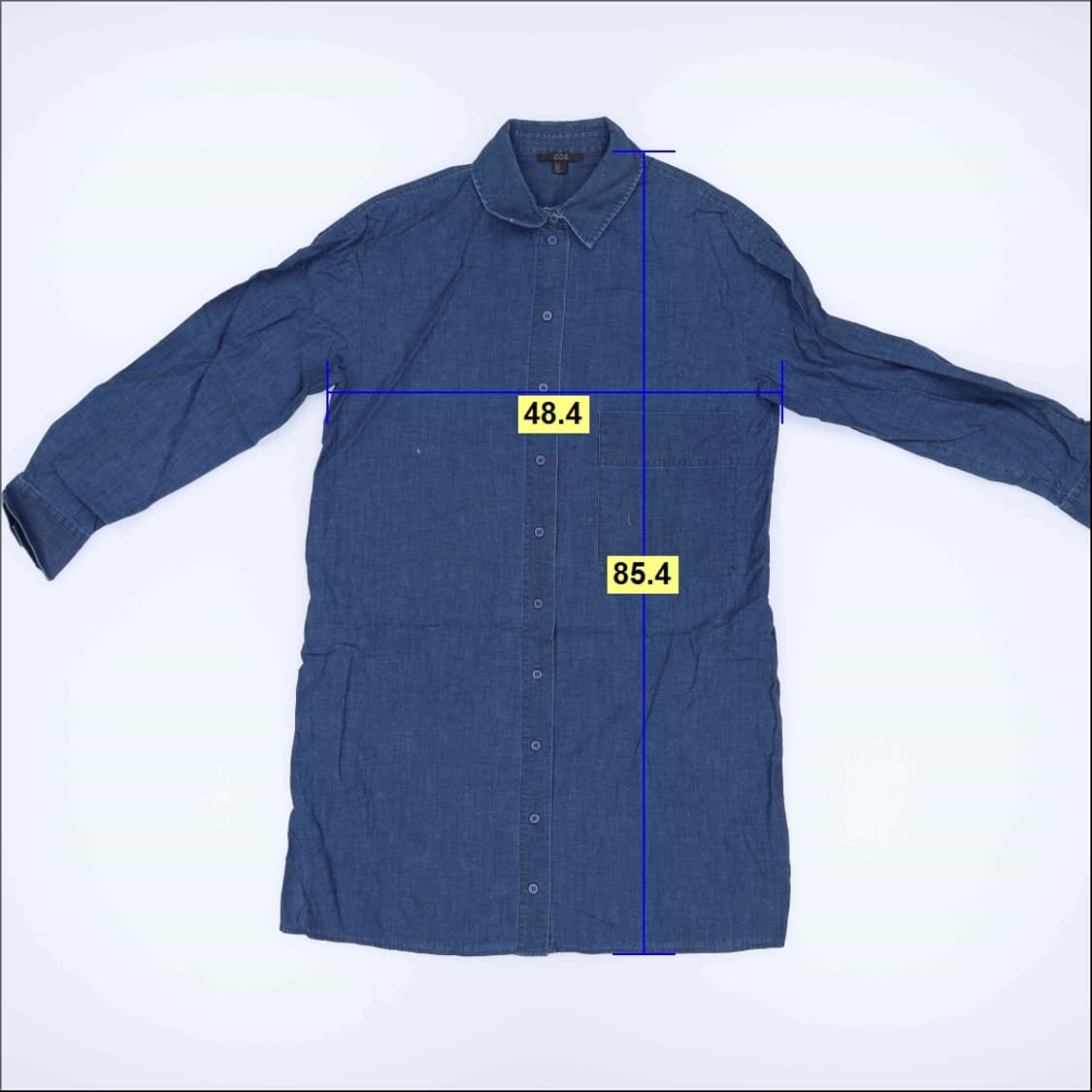 [US 2] 코스 여성 셔츠드레스 데님원피스 0119H2 상품이미지6