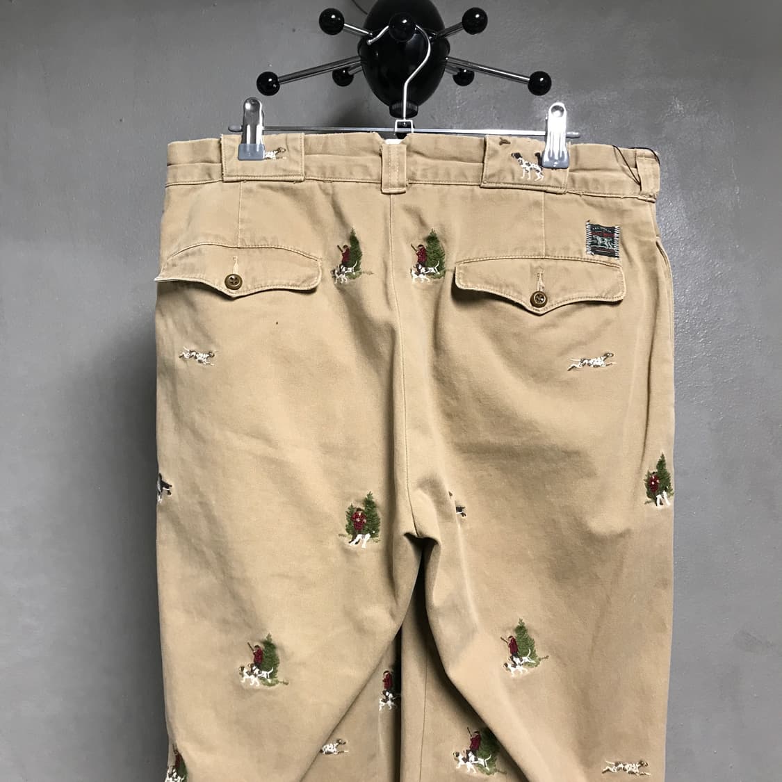 폴로 랄프로렌 멀티 자수 치노 팬츠 베이지 32/32 상품이미지2