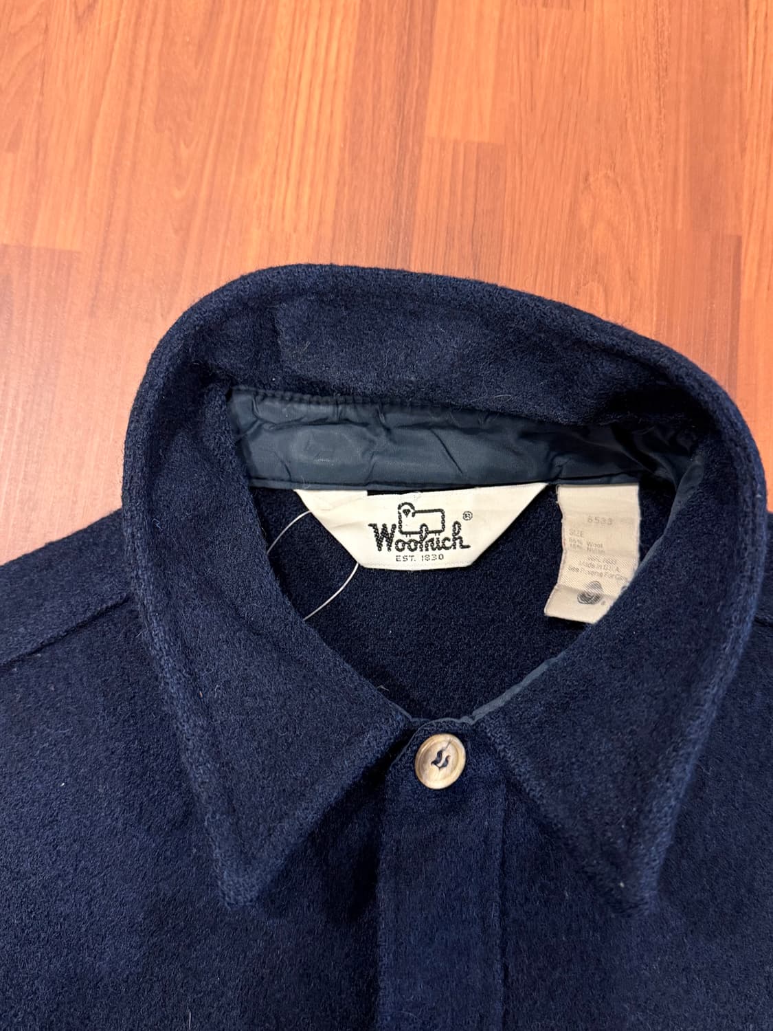 70-80s Woolrich 울리치 빈티지 울 셔츠 (made USA) 상품이미지6