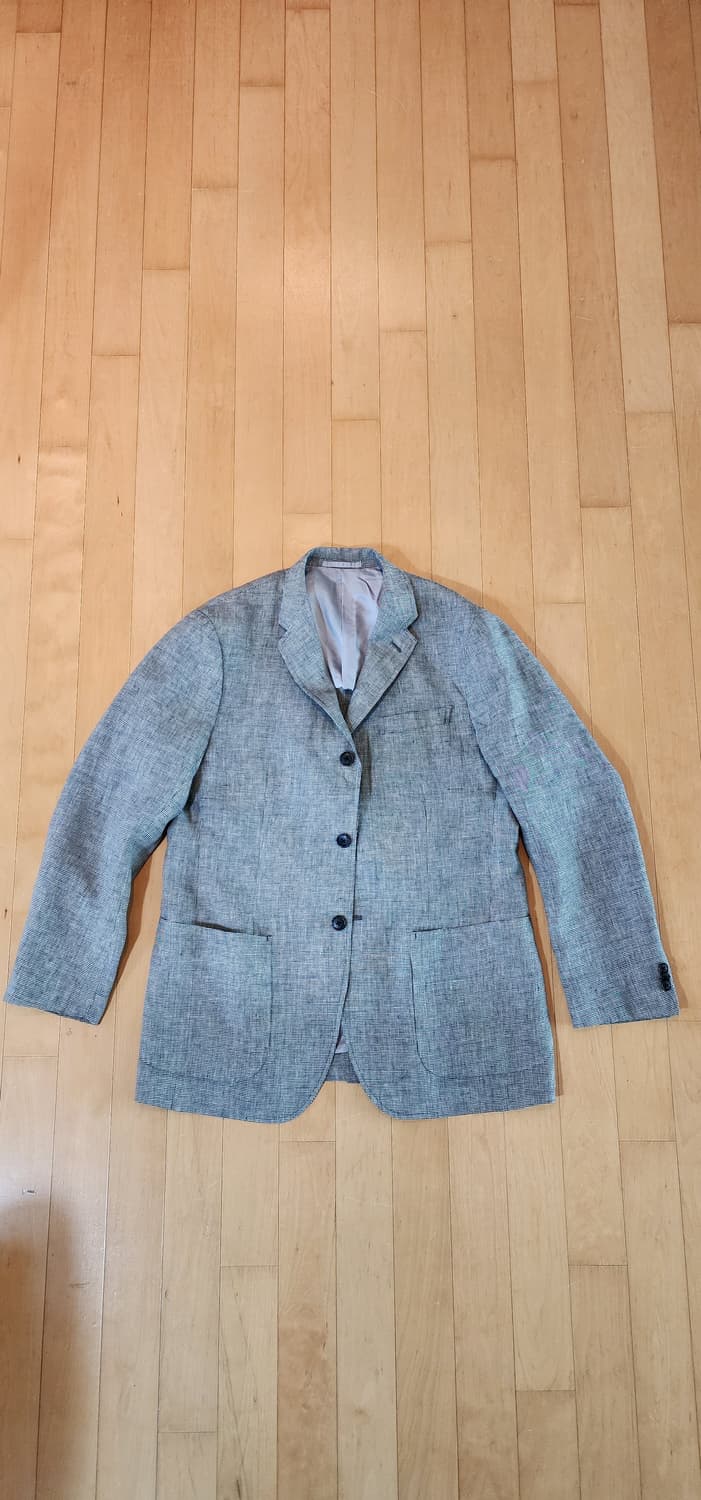 유니클로 100%리넨 자켓 L 상품이미지4