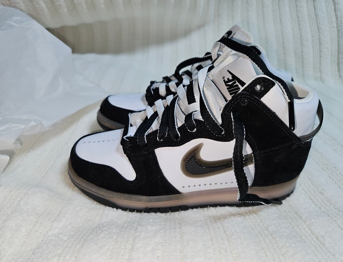 나이키 x 슬램잼 덩크 하이 SP 클리어 블랙 235 상품이미지9