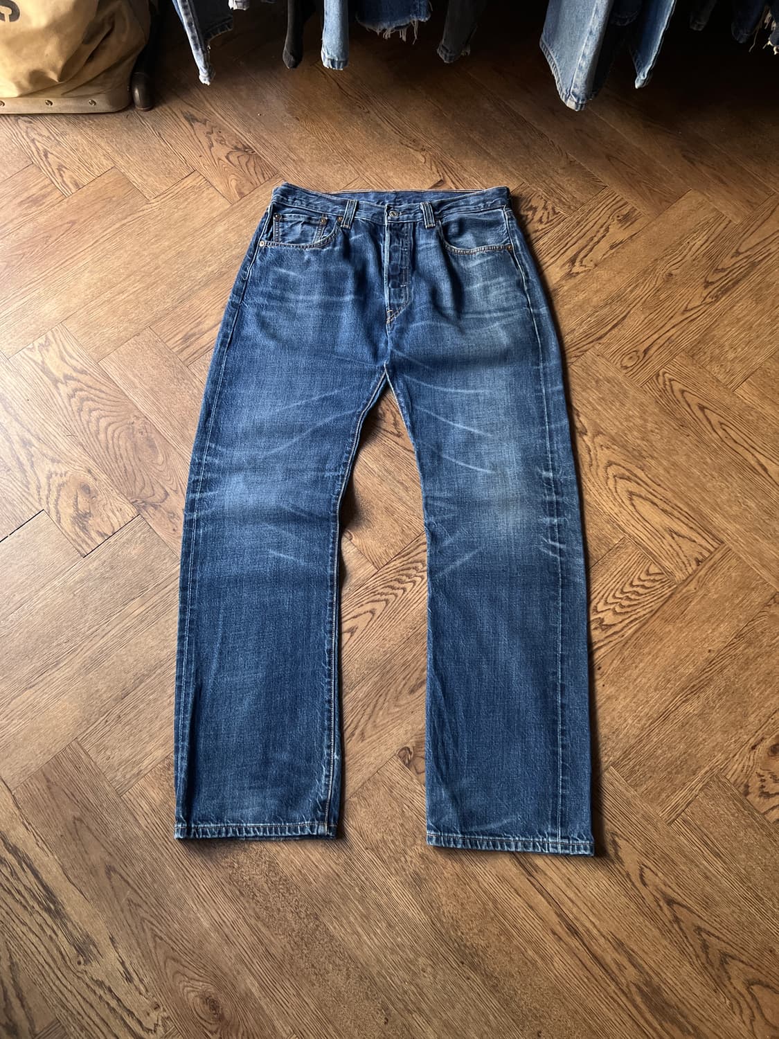 [33]00's 리바이스 501 멕시코제 셀비지 데님 팬츠 상품이미지2