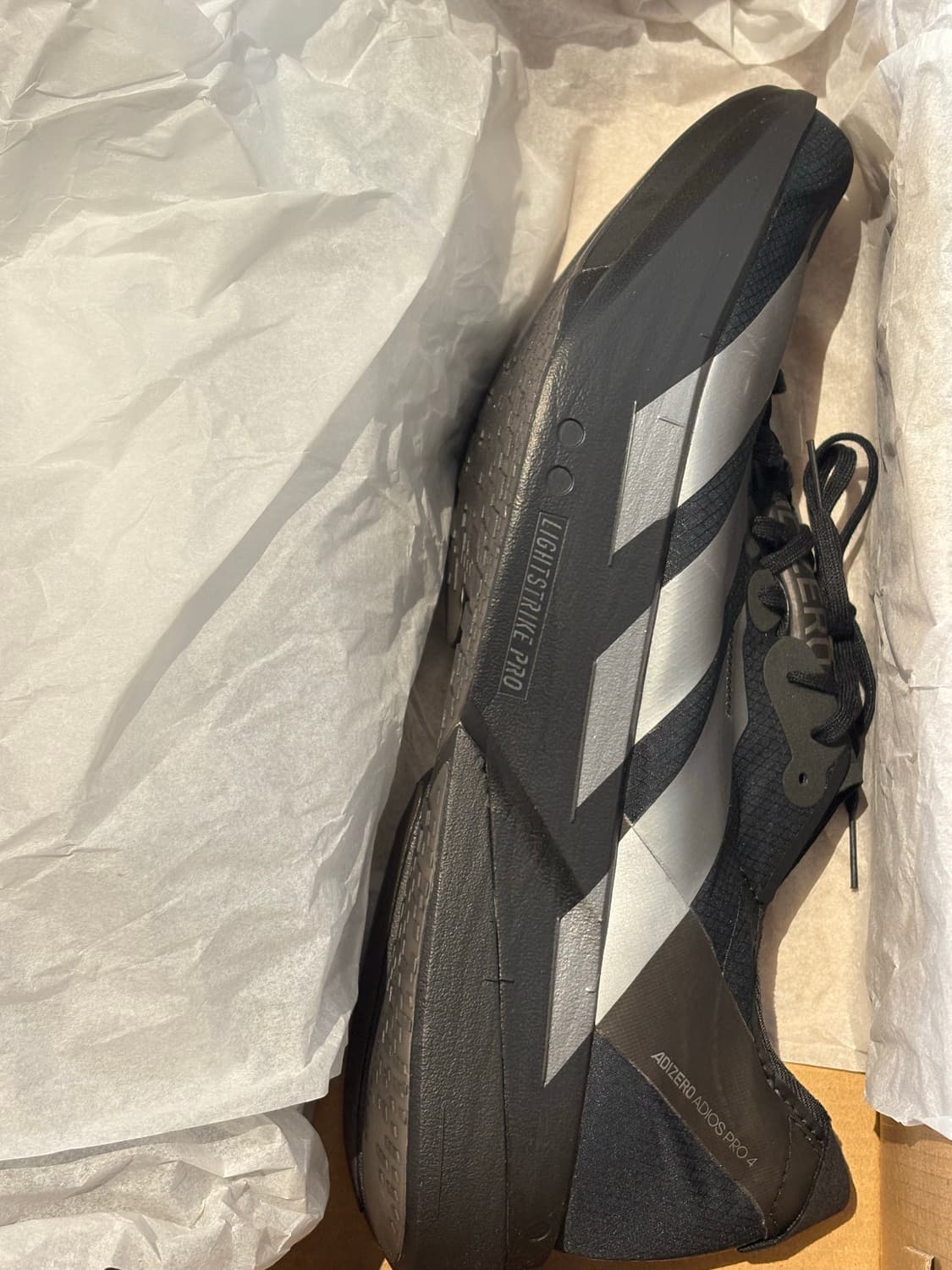 아디다스 / 아디제로 아디오스 프로 4 코어 블랙 아이언 메탈릭 상품이미지4