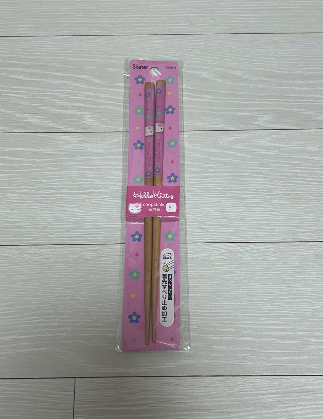 헬로키티 나무 젓가락 카오하나 핑크 상품이미지1