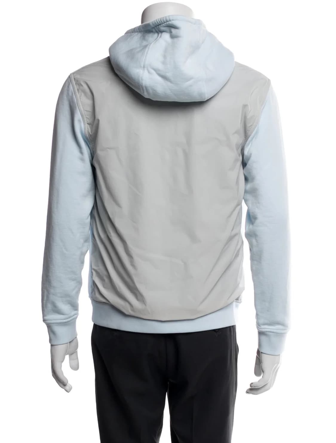 (S+/ XL) / 에르메스 신형 크루넥 슬리브 블루 후드집업 상품이미지9