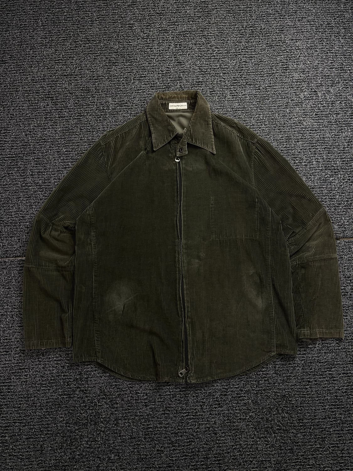 90s 엠포리오 아르마니 아카이브 코듀로이 투웨이 자켓 1910 상품이미지2