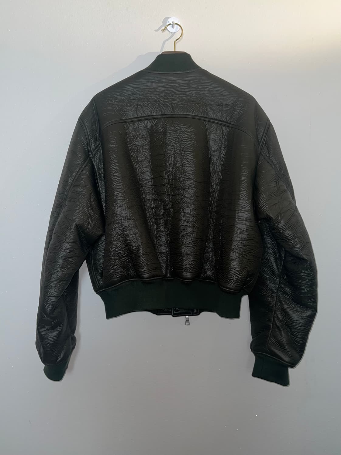 Dries Van Noten 크링클 봄버 L 상품이미지2