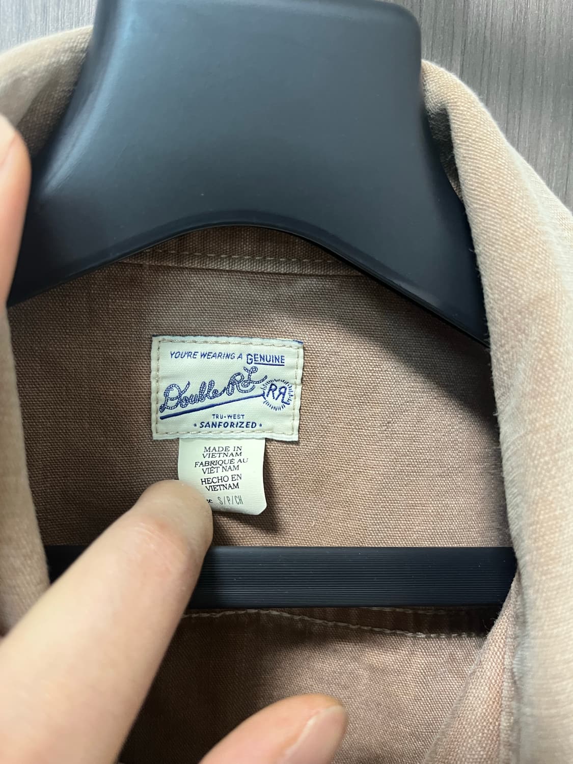 [S] rrl 디스트레스 캔버스 트러커 자켓 상품이미지3