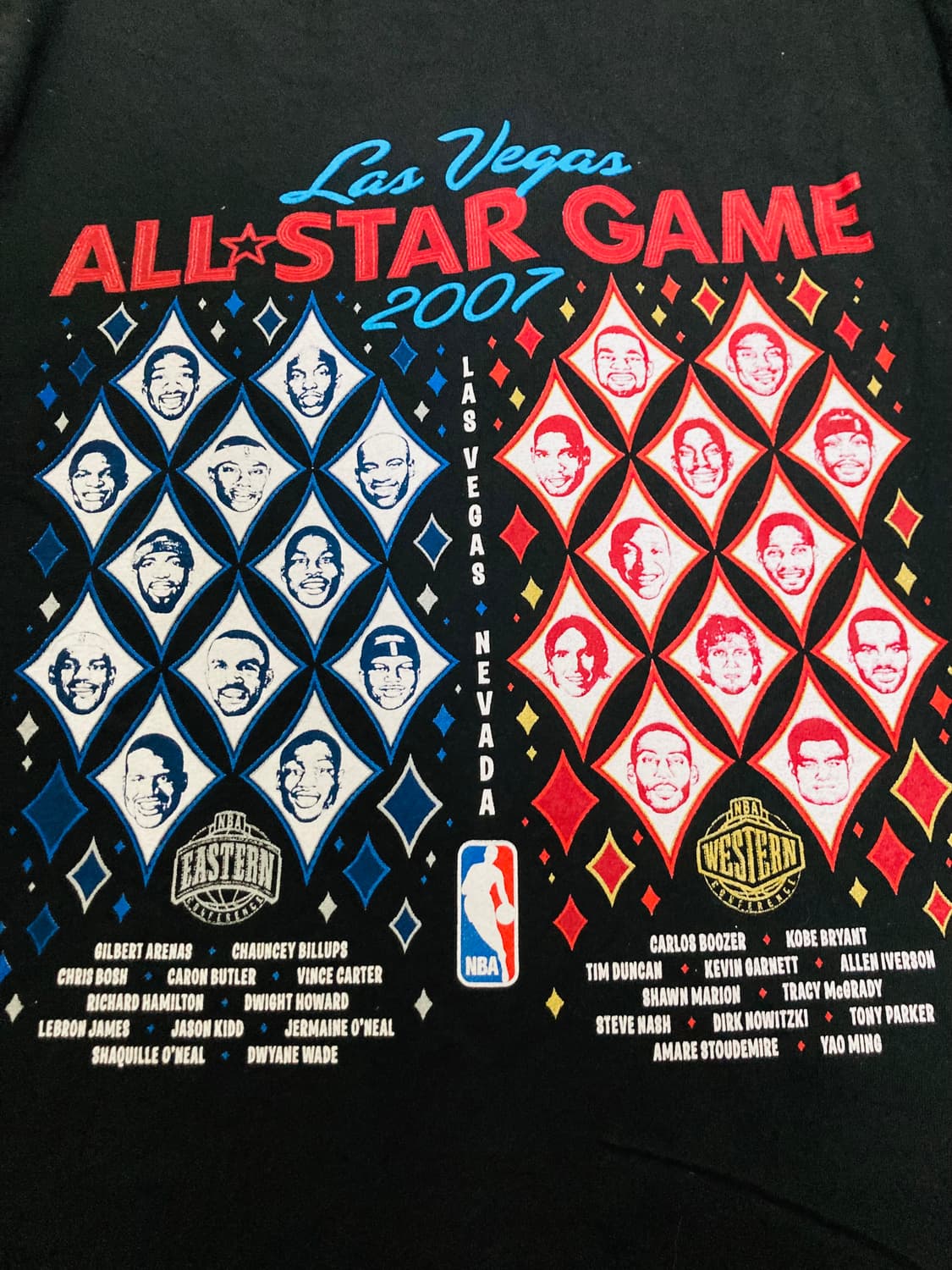 [L] 아디다스 2007 NBA 라스베가스 올스타전 티셔츠 상품이미지4
