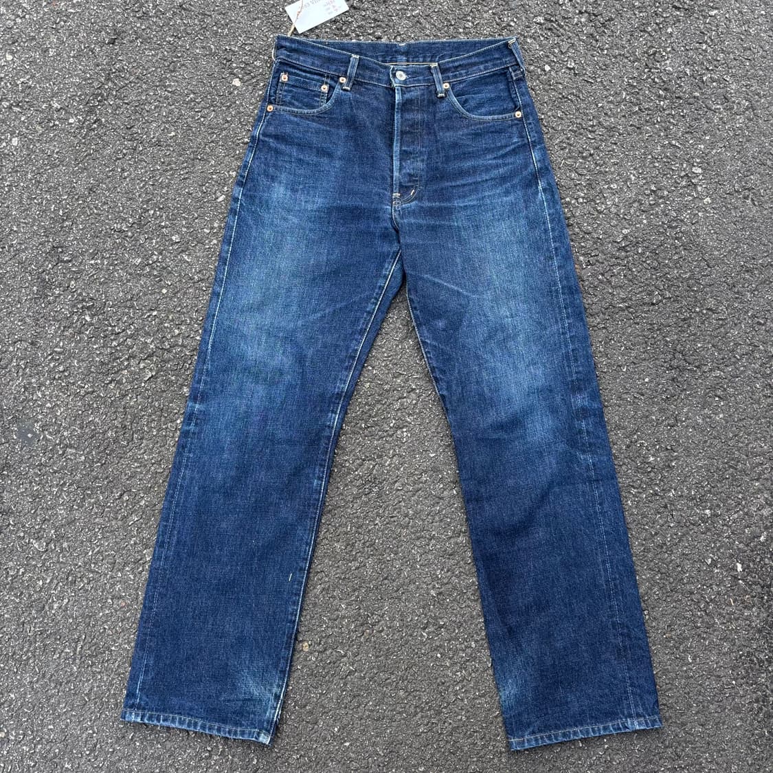90년대 일본 리바이스 503b 빅e 셀비지 상품이미지4