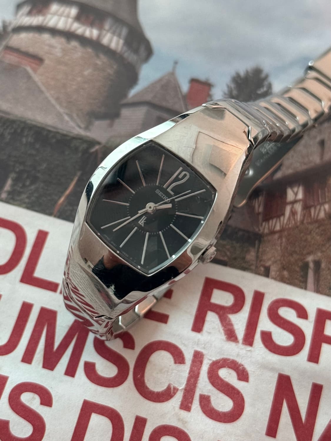 세이코 Seiko 쉘 실버 블랙 상품이미지1