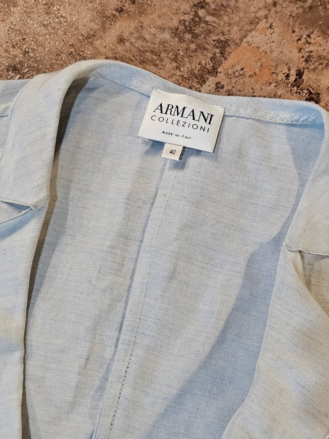 ARMANI COLLEZIONI 여성 린넨 자켓 상품이미지4