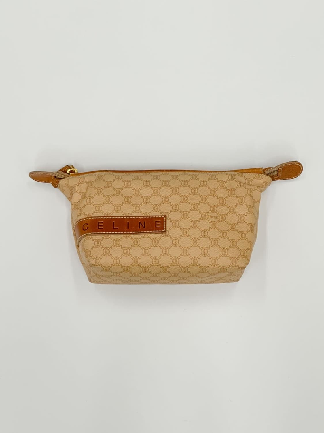 celine / 셀린느 베이지 마카담 파우치  상품이미지4
