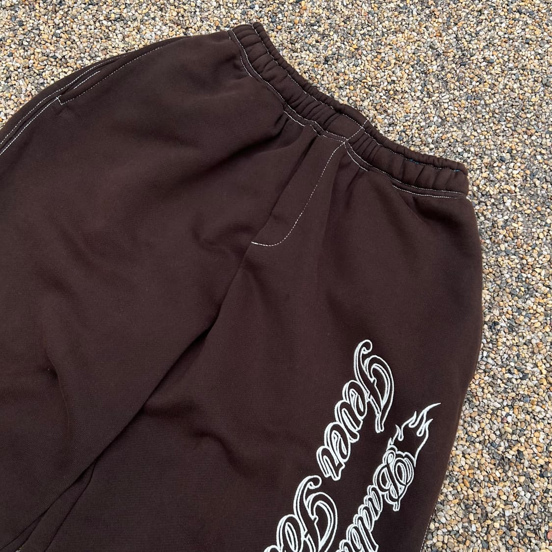 Badblood heavyweight white jogger pants 상품이미지2