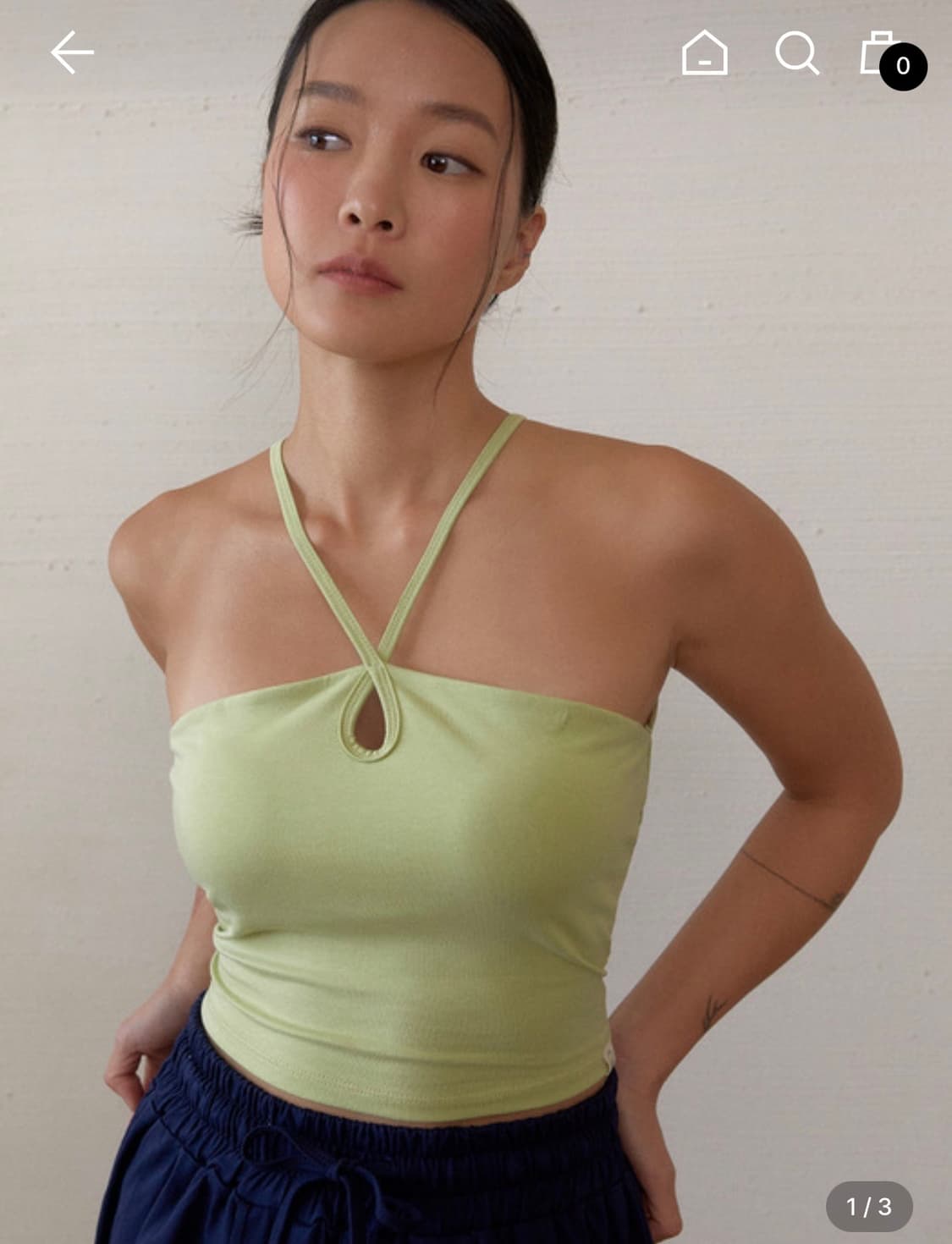 디야니 그린치 포인트 탑 라임에이드 F 상품이미지1