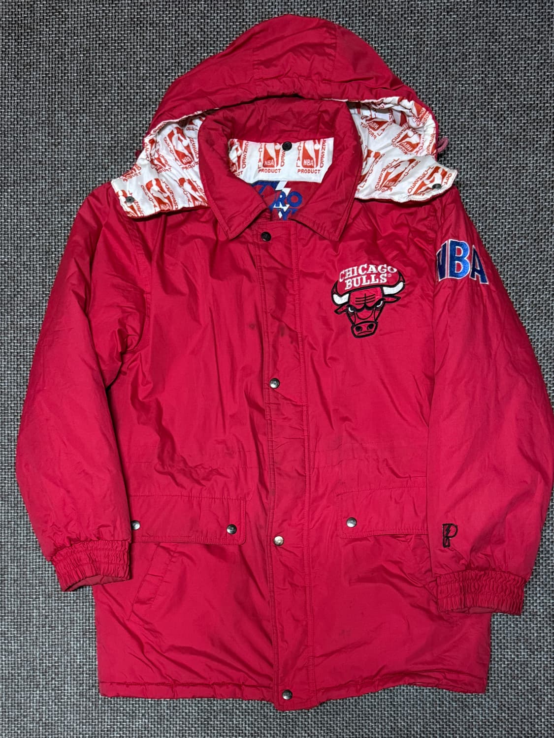90s 프로플레이어 시카고불스 투웨이 자켓 상품이미지1