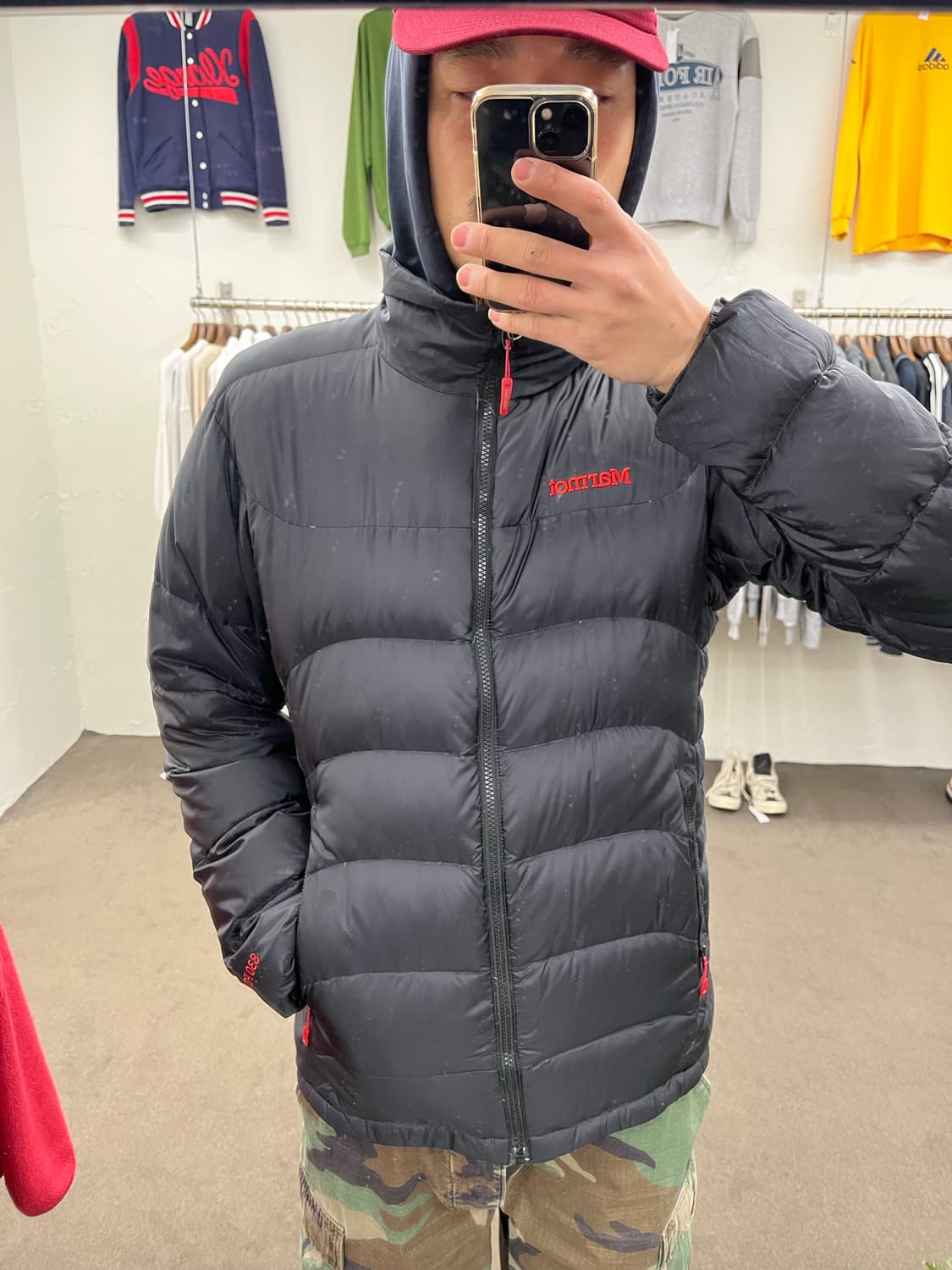 마모트 830필 경량 패딩 상품이미지8