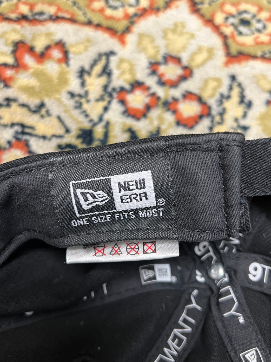 [OS] 뉴에라 9TWENTY 뉴욕 양키스 볼캡 블랙 상품이미지4