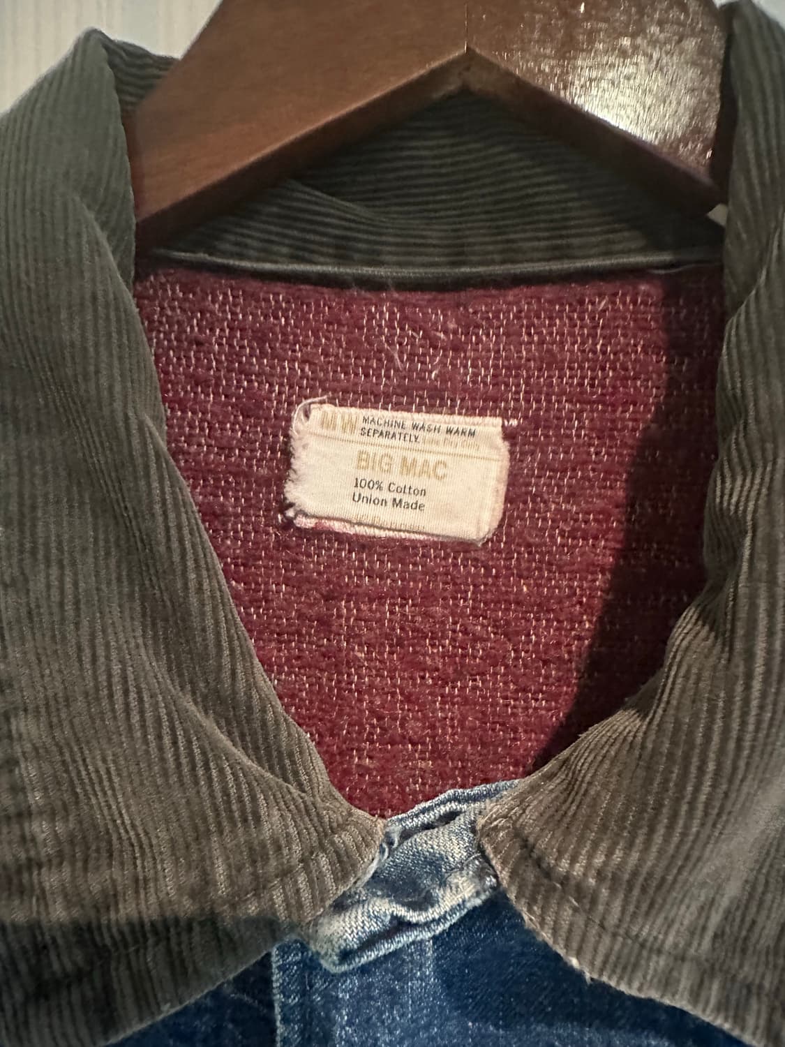 bigmac 빅맥 70s 데님 초어 자켓 상품이미지3