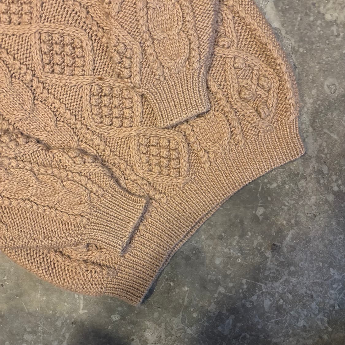 미국 Fall River Knitting Mills 울 스웨터 상품이미지5