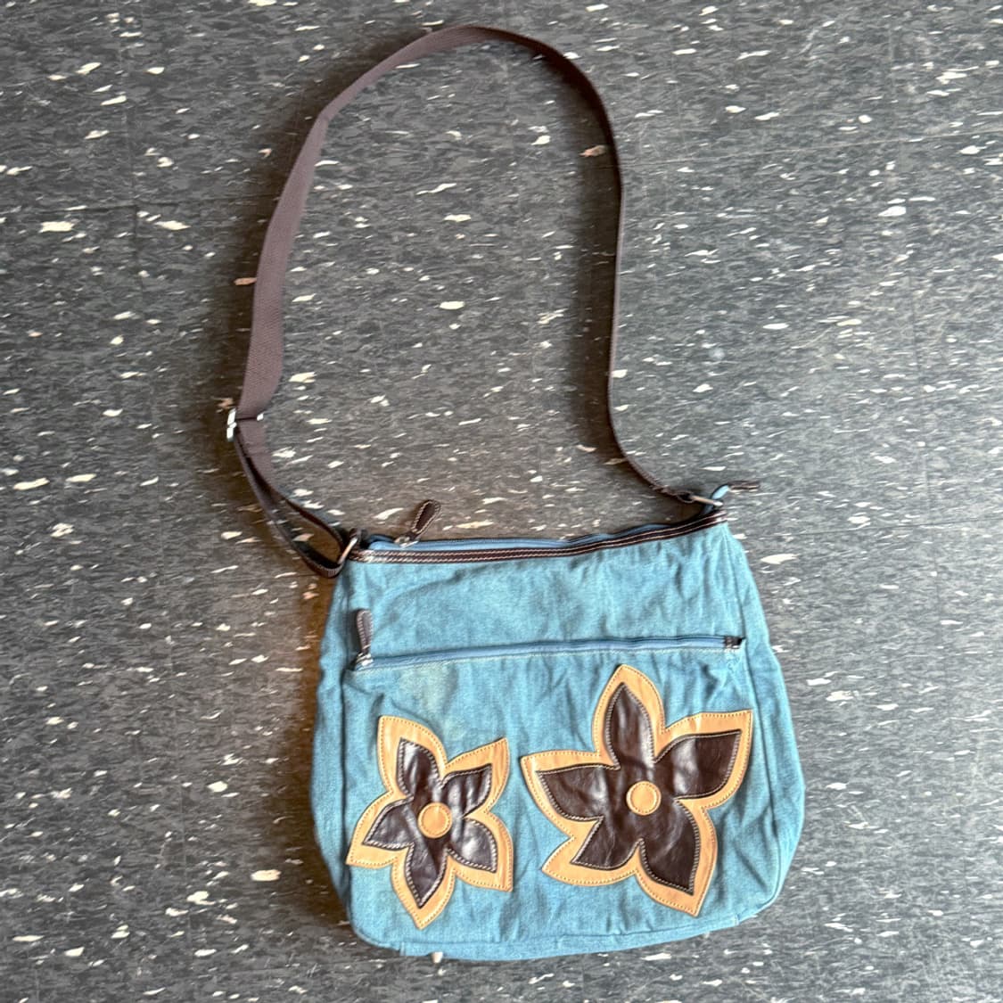 숲속 공방 플라워 패치 백 상품이미지2