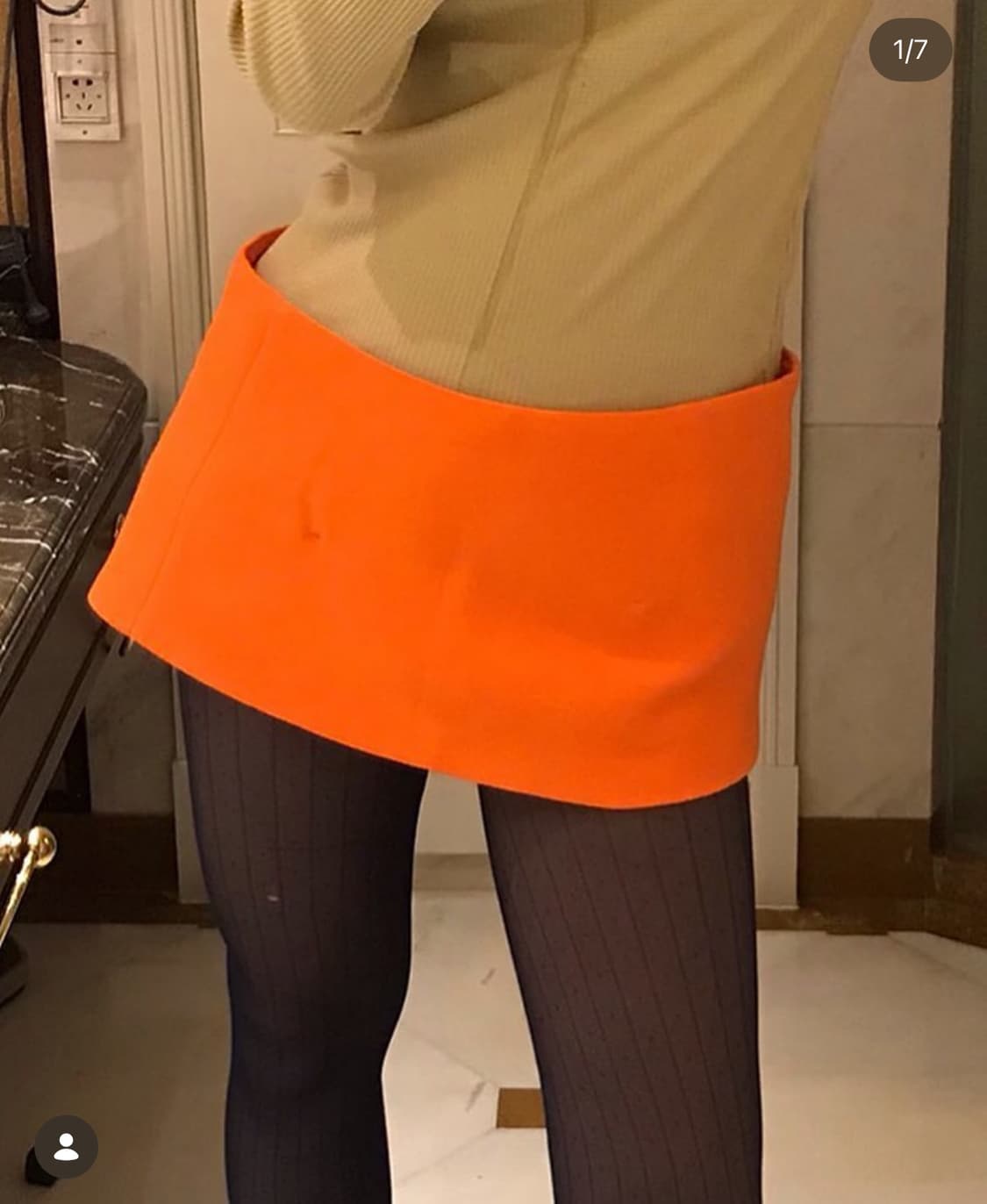 에옹쓰 2 Layered mini skirt 상품이미지3