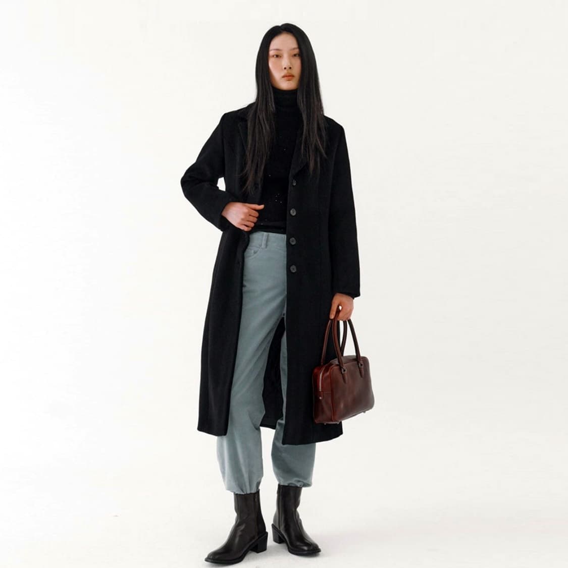 시엔느(SIENNE) 캐시미어 싱글코트 55-66 상품이미지2