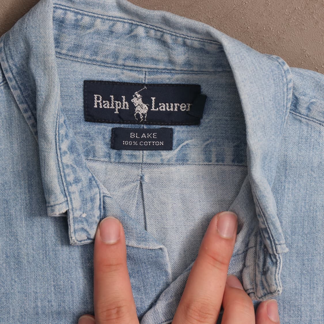 폴로 랄프로렌 데님 셔츠 A1347 상품이미지3
