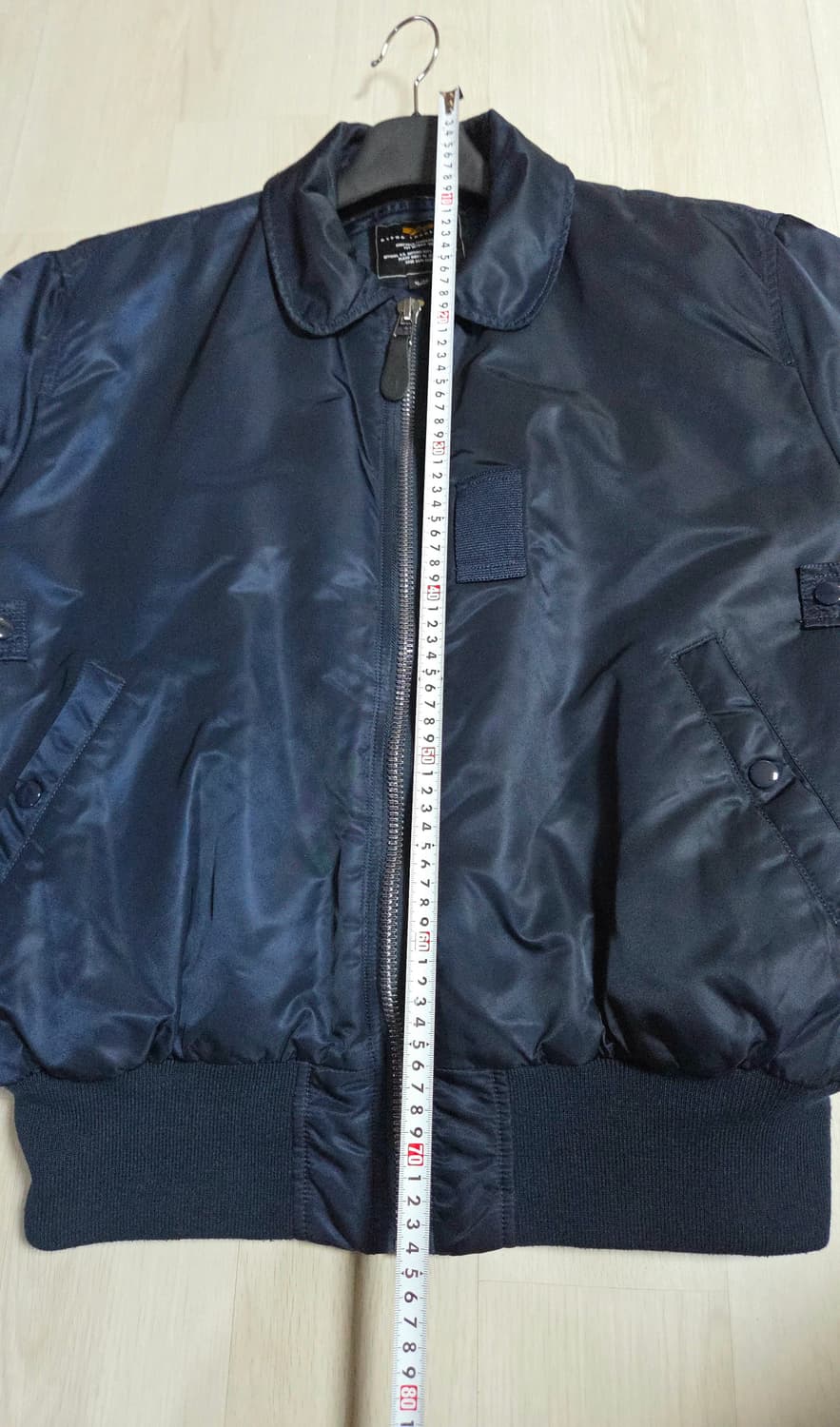 (착샷) 알파인더스트리 B15 ma1 봄버 자켓 상품이미지7