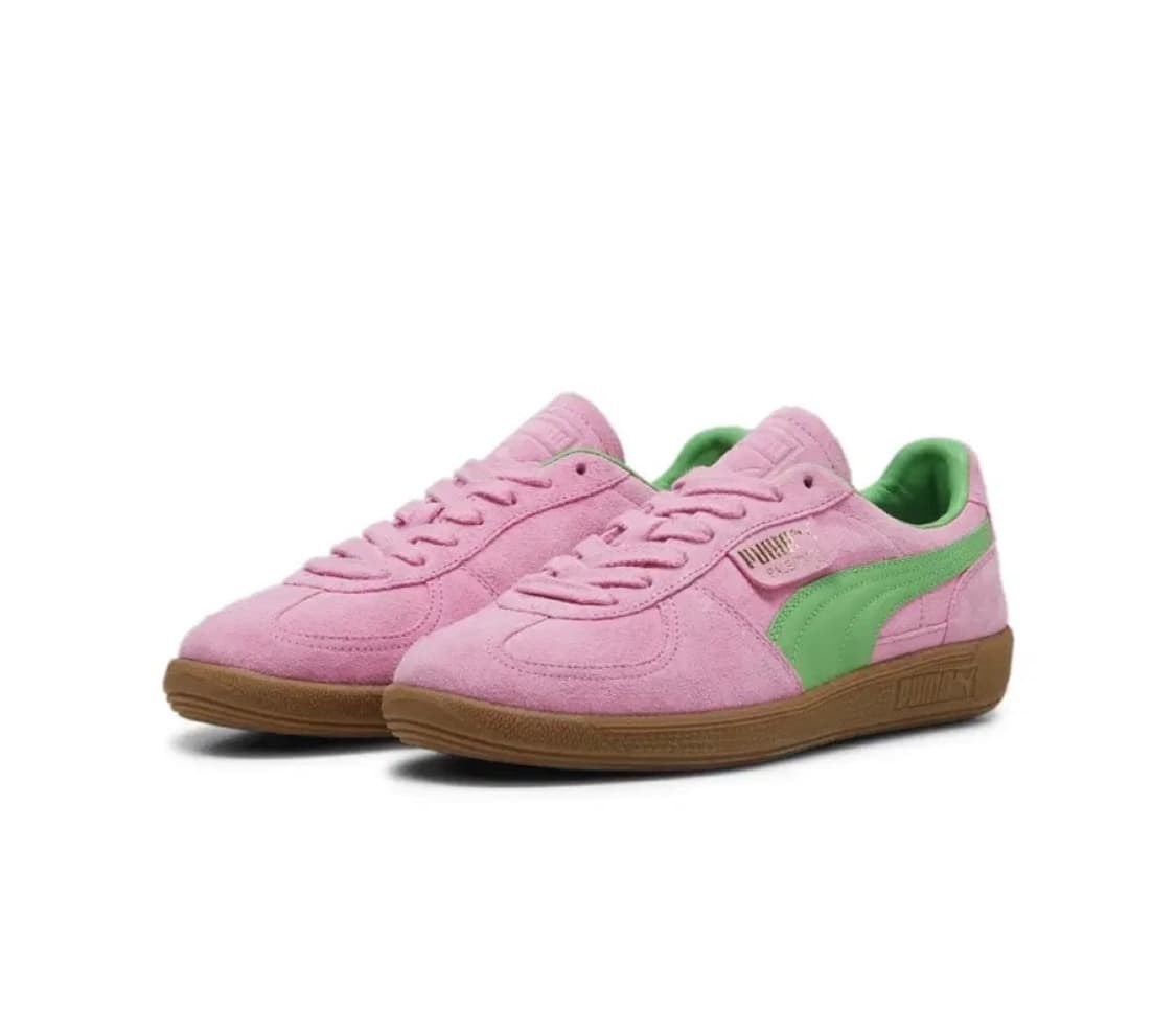퓨마 팔레르모 스페셜 - 핑크:그린 상품이미지1