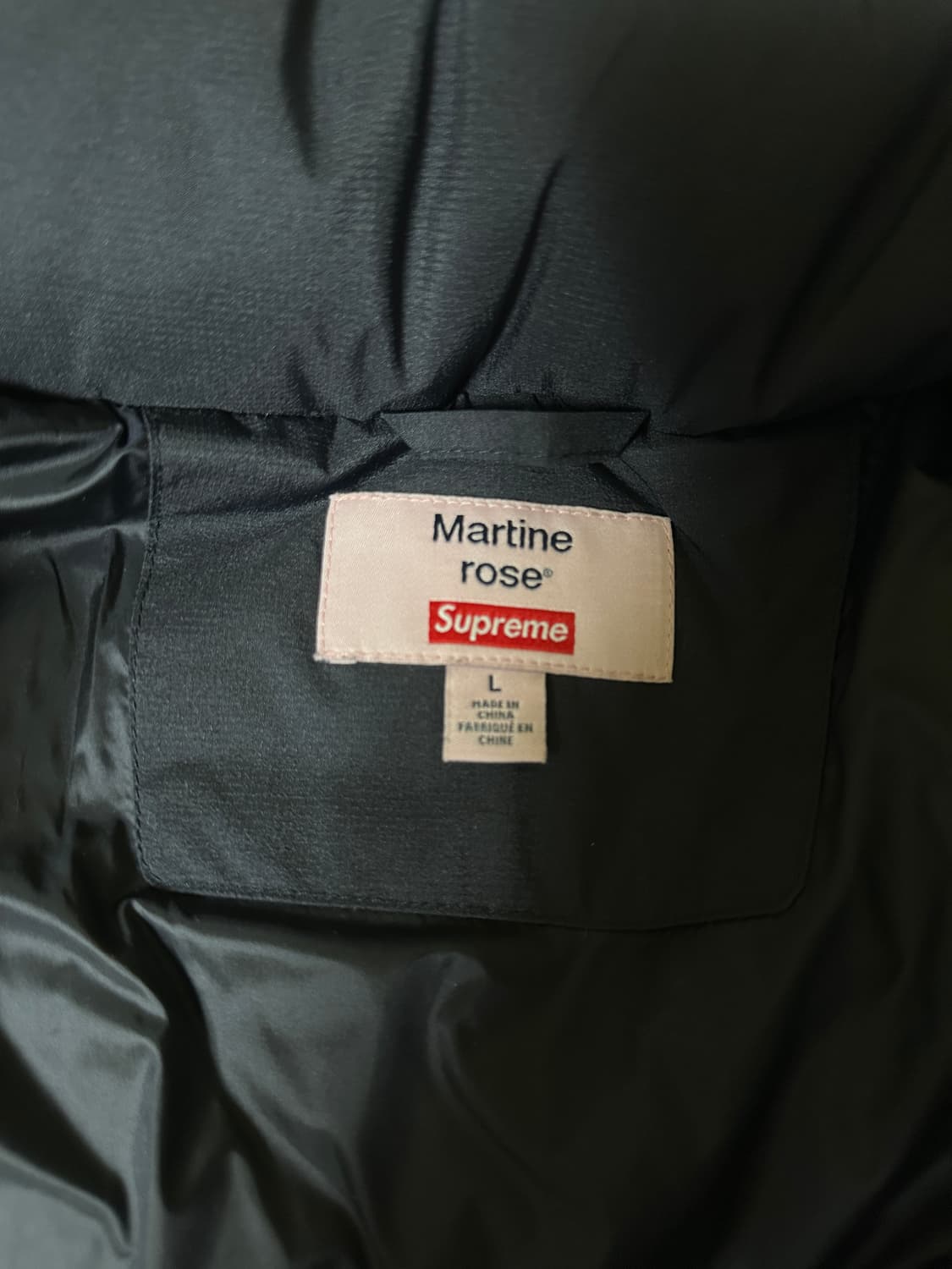 슈프림 마틴로즈 콜라보 패딩 상품이미지4