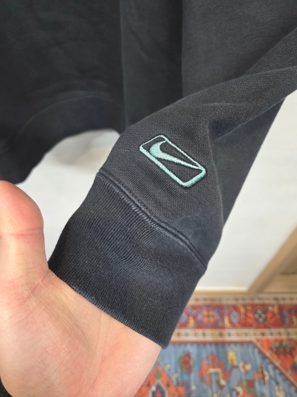 나이키 안감플리스 쿼터 집업 탑 xxl 상품이미지5