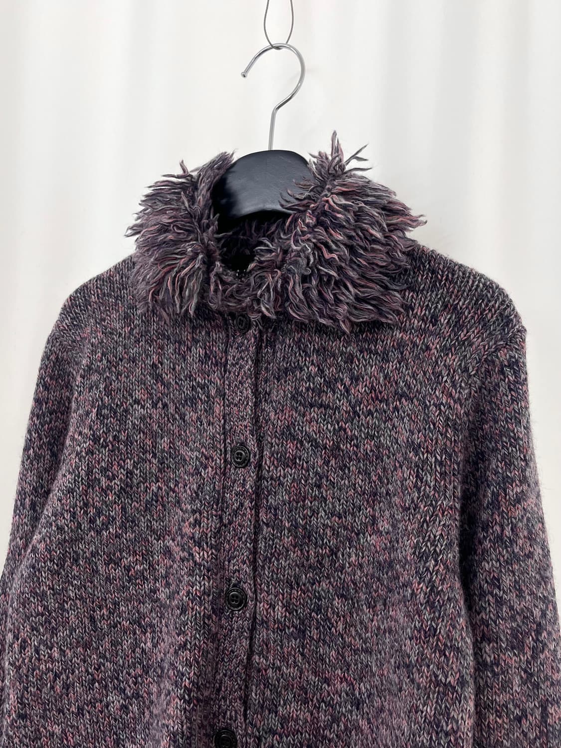ANITA JOVIS fur trim cardigan  상품이미지2