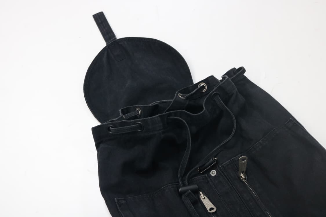 PORTER 포터 요시다컴퍼니 블랙 코튼 캔버스 백팩 상품이미지8