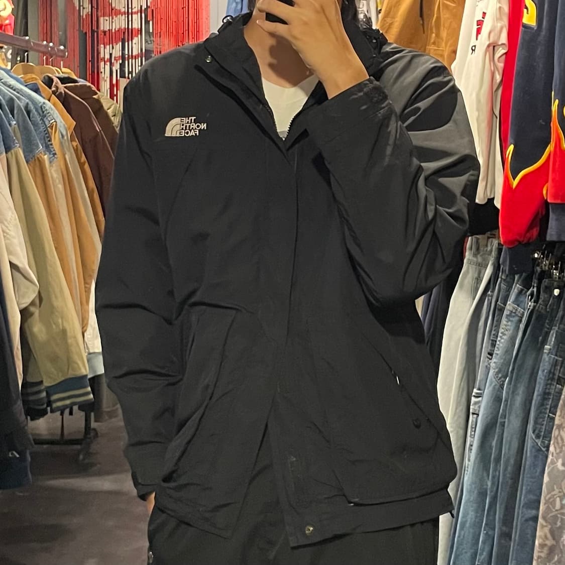 [IM] northface 노스페이스 블랙 바막(후드O) 상품이미지7