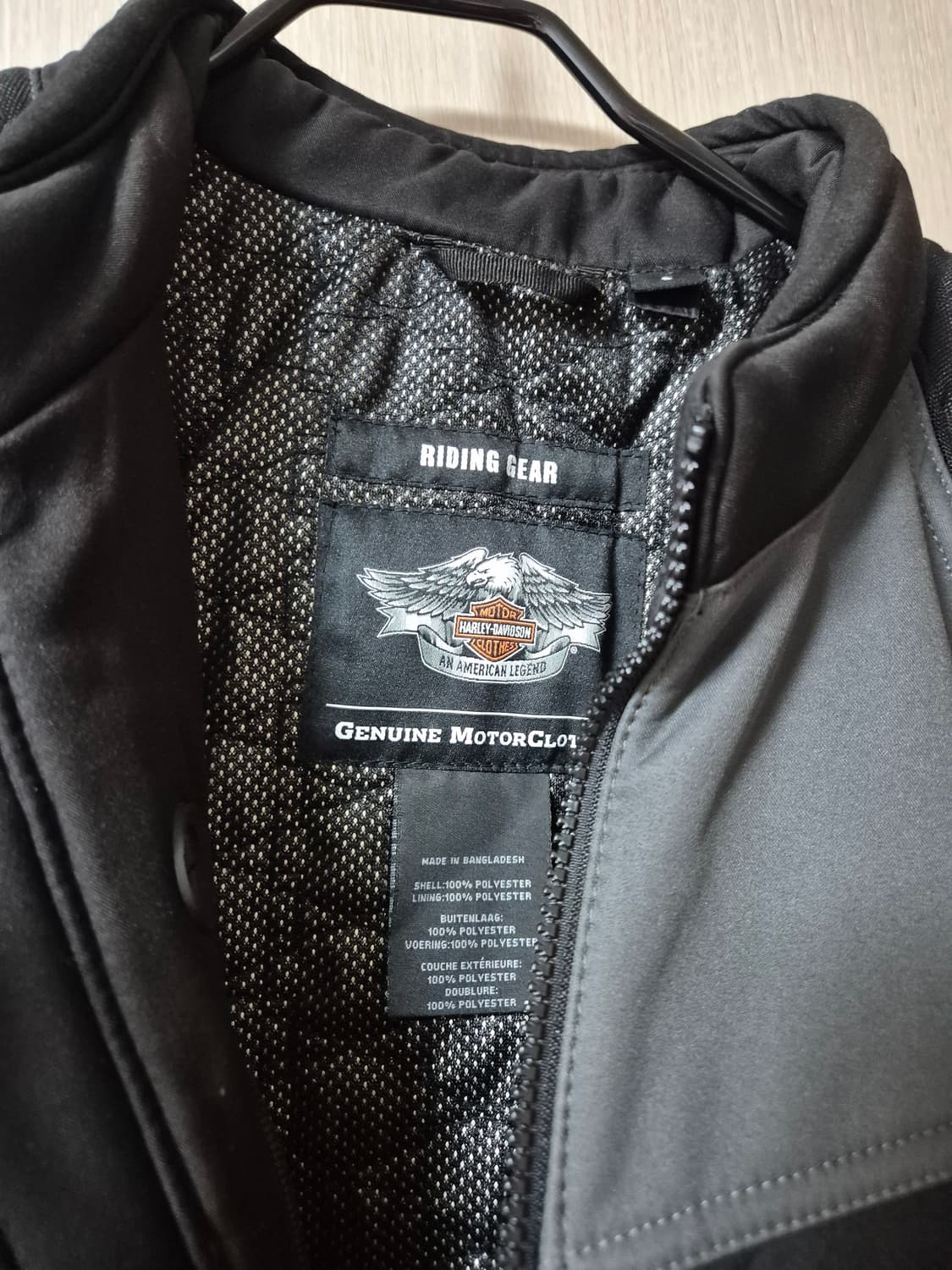 할리데이비슨  레이싱 투웨이 페어팩스 방풍 재킷 점퍼 95 상품이미지6