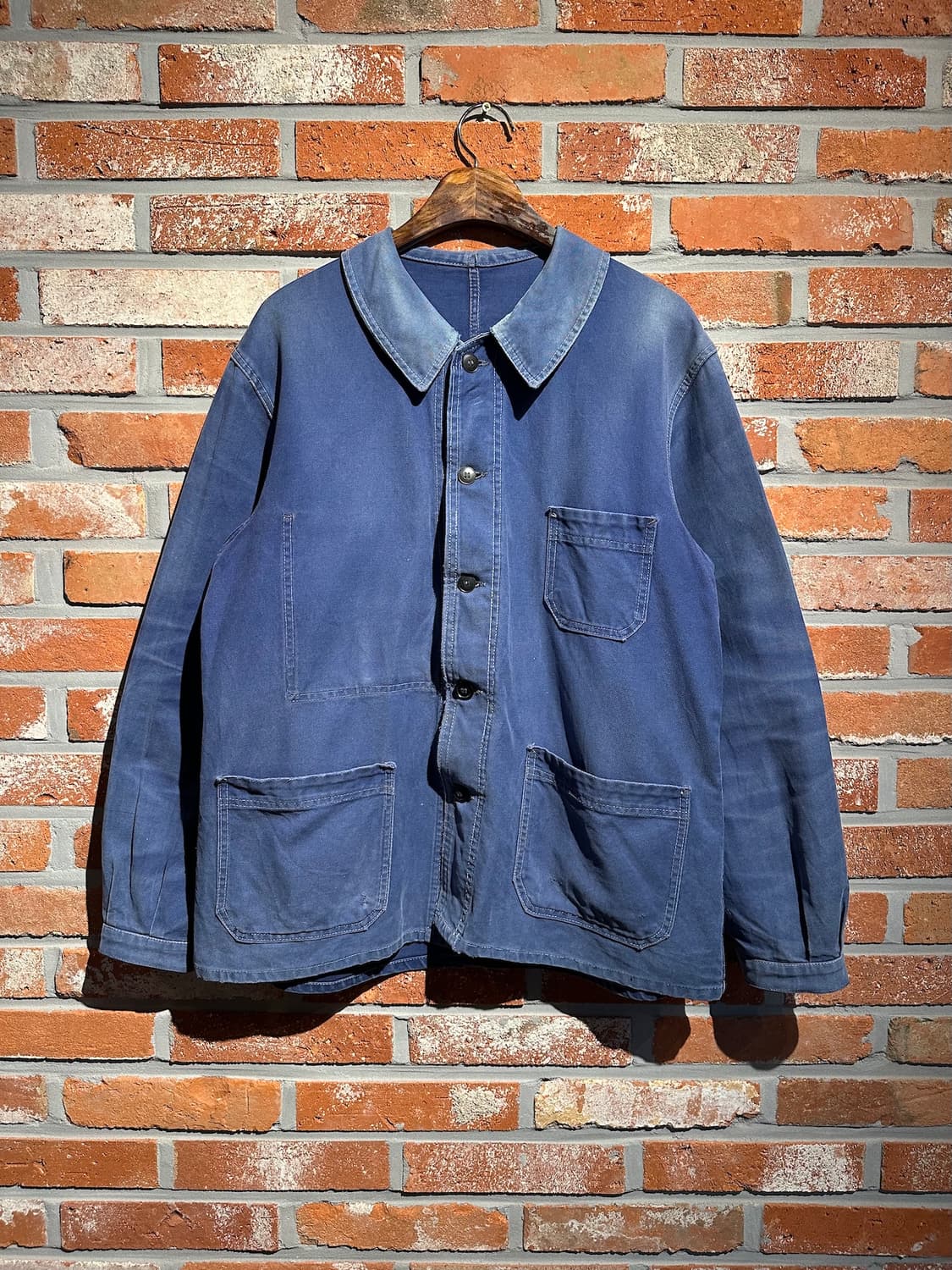 50s 60s 프렌치 빈티지 워크 자켓 상품이미지2