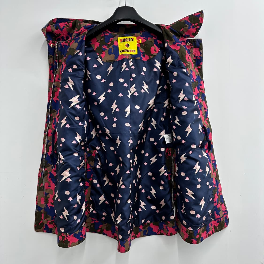 90 럭키슈에뜨 여자 카모플라쥬 야상 자켓 상품이미지3