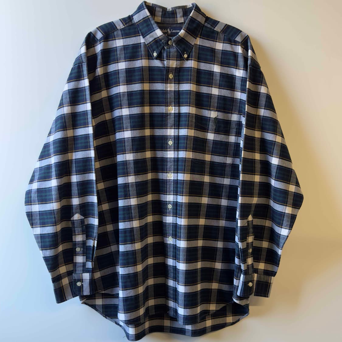 폴로 랄프로렌 체크 빅셔츠 상품이미지1
