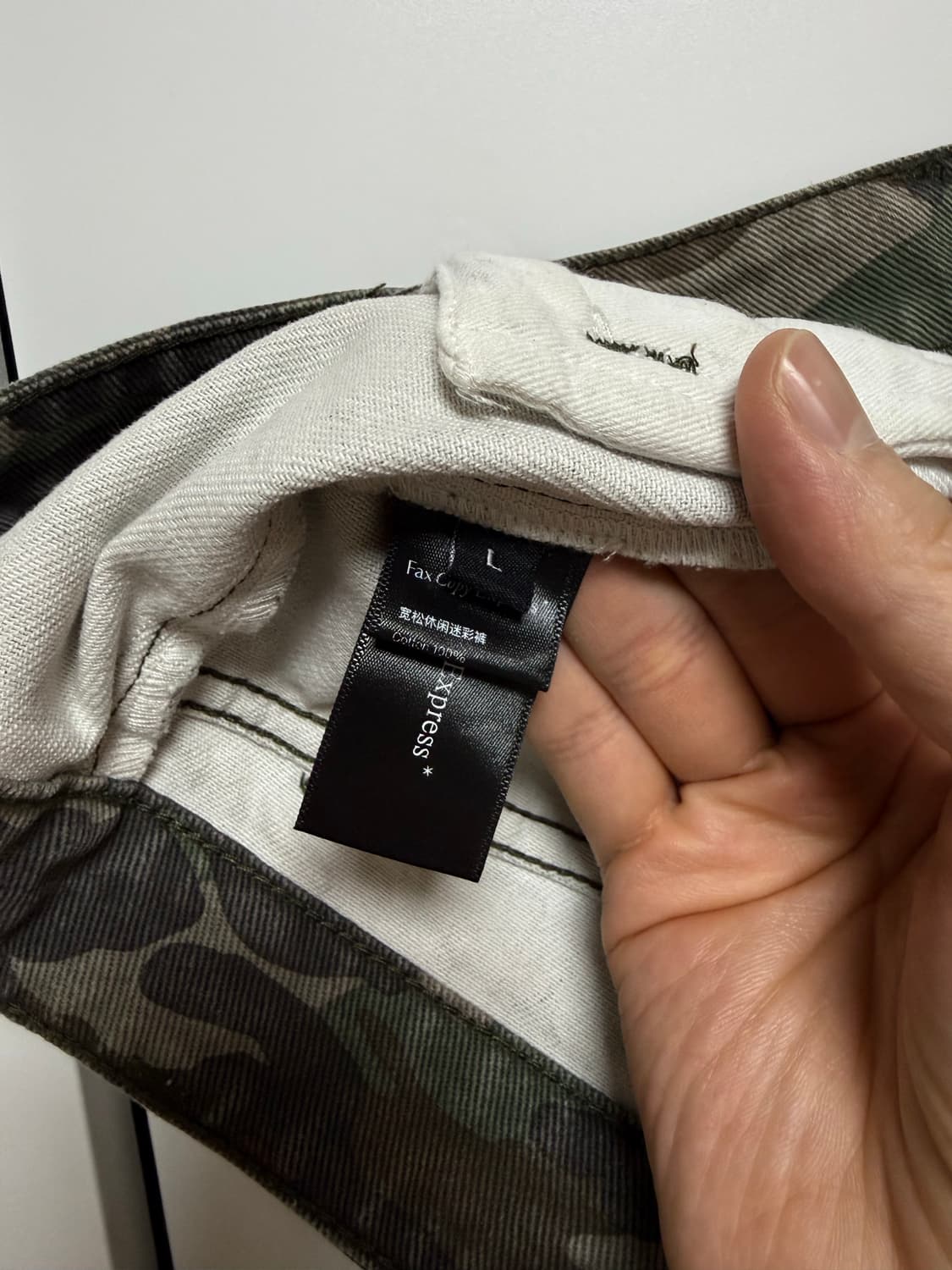 Faxcopyexpress 카모 팬츠 (L) 상품이미지5